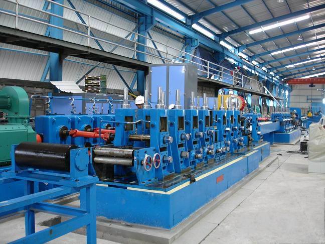 second-hand high-frequency straight seam welded pipe equipment