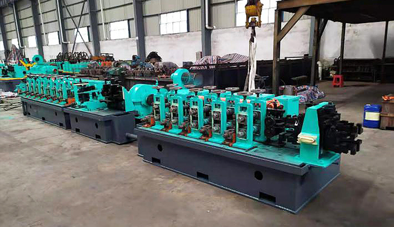 Second-hand welded pipe production line