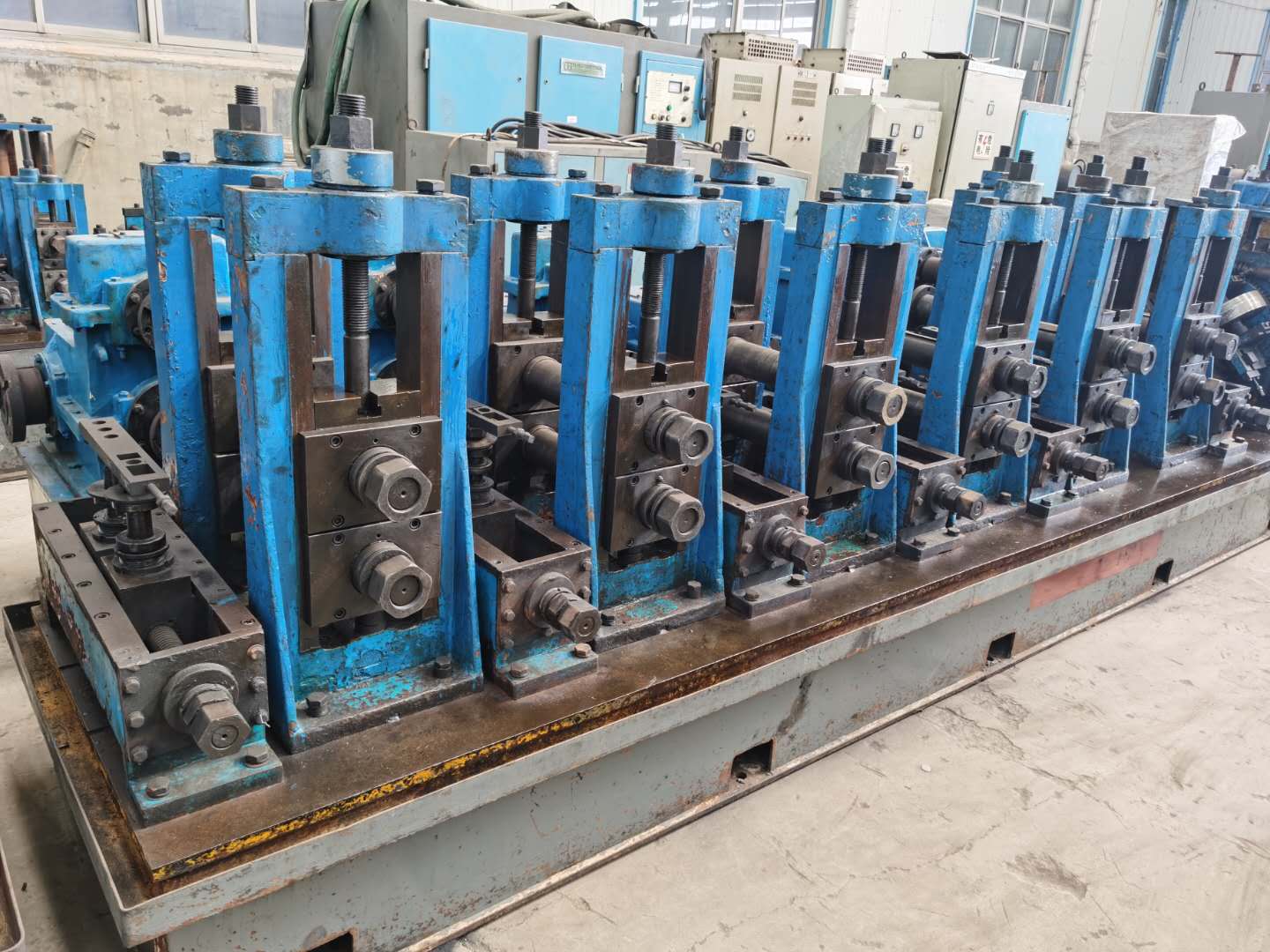second-hand high-frequency longitudinal welded pipe equipment