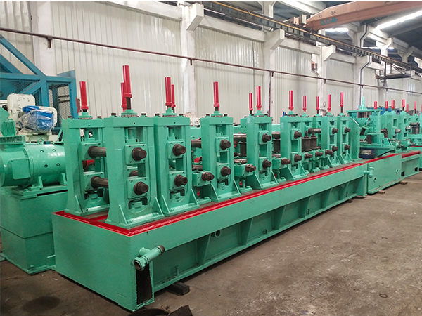 High frequency welded pipe machine